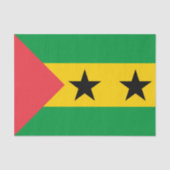 Sao Tome and Principe Flag 薄葉紙 (正面)