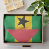 Sao Tome and Principe Flag 薄葉紙 (ギフト)