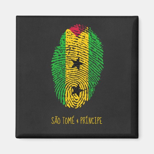 São Tomé und Príncipe マグネット (正面)