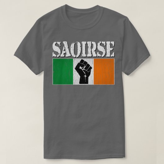 SAOIRSE Freedom for Irelandヴィンテージ Tシャツ (デザイン正面)