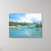 SAONA ISLAND #2 ON CANVAS 20 "x 16" キャンバスプリント (正面)