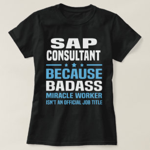 SAPコンサルタント Tシャツ