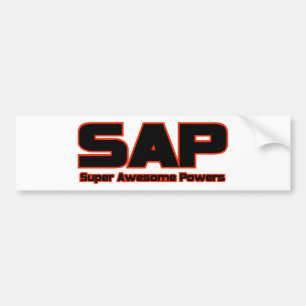 SAP -極度の素晴らしい力 バンパーステッカー