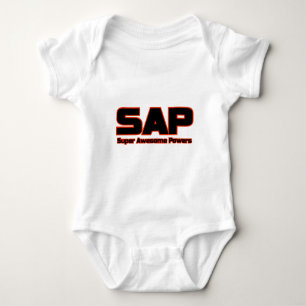 SAP -極度の素晴らしい力 ベビーボディスーツ
