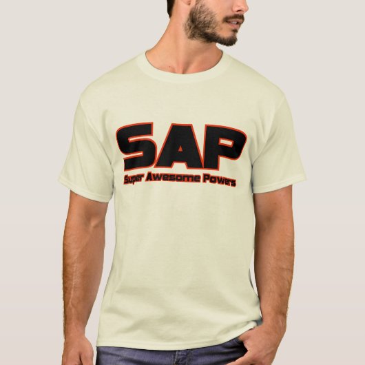 SAP -極度の素晴らしい力 Tシャツ (正面)