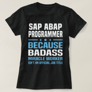 SAP ABAPプログラマー Tシャツ