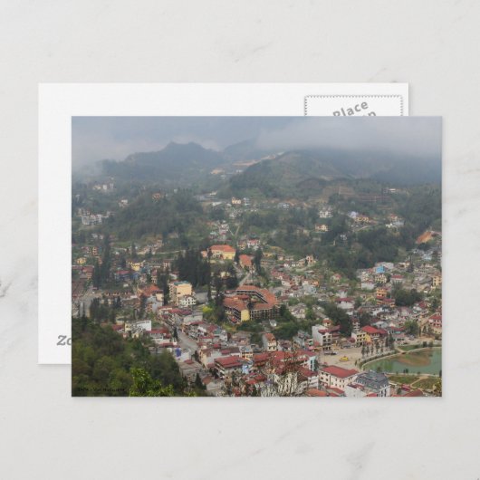 SAPAの景観 ポストカード (正面/裏面)