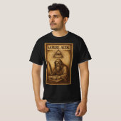 "Sapere Aude" Tシャツ (正面フル)