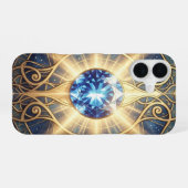 Saphir – Der Stein der Wahrheit und Weisheit´2 iPhone 16ケース (裏面横)