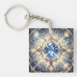 Saphir – Der Stein der Wahrheit und Weisheit´4 キーホルダー