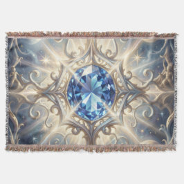 Saphir – Der Stein der Wahrheit und Weisheit´4 スローブランケット