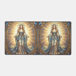 Saphir – Der Stein der Wahrheit und Weisheit´5 デスクマット