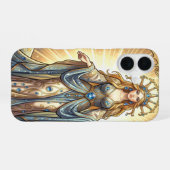 Saphir – Der Stein der Wahrheit und Weisheit´5 iPhone 16ケース (裏面横)