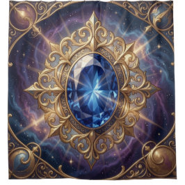 Saphir – Der Stein der Wahrheit und Weisheit´6 シャワーカーテン