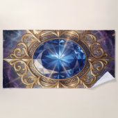 Saphir – Der Stein der Wahrheit und Weisheit´6 ビーチタオル (正面)