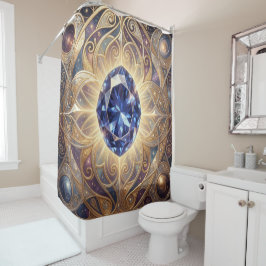 Saphir – Der Stein der Wahrheit und Weisheit´7 シャワーカーテン
