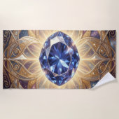 Saphir – Der Stein der Wahrheit und Weisheit´7 ビーチタオル (正面)