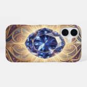 Saphir – Der Stein der Wahrheit und Weisheit´7 iPhone 16ケース (裏面横)