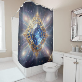 Saphir – Der Stein der Wahrheit und Weisheit´8 シャワーカーテン