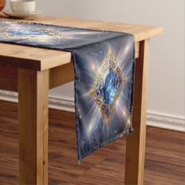 Saphir – Der Stein der Wahrheit und Weisheit´8 ショートテーブルランナー