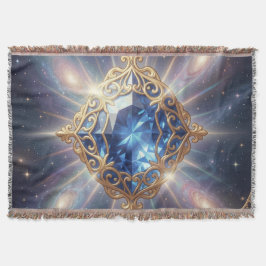 Saphir – Der Stein der Wahrheit und Weisheit´8 スローブランケット