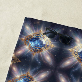 Saphir – Der Stein der Wahrheit und Weisheit´8 ビーチタオル