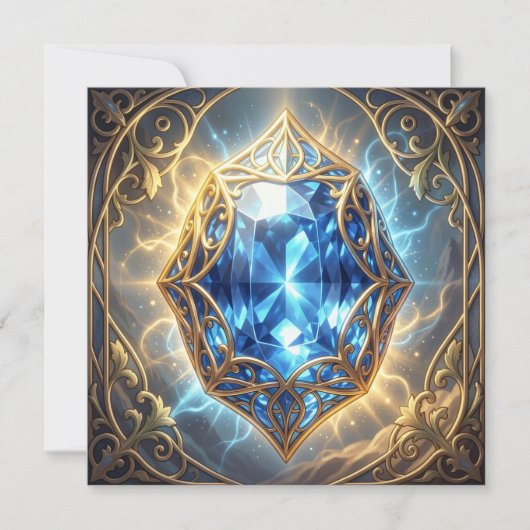 Saphir – Der Stein der Wahrheit und Weisheit´9 シーズンカード (正面)