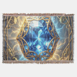Saphir – Der Stein der Wahrheit und Weisheit´9 スローブランケット