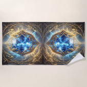 Saphir – Der Stein der Wahrheit und Weisheit´9 ビーチタオル (正面)