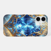 Saphir – Der Stein der Wahrheit und Weisheit´9 iPhone 16ケース (裏面横)