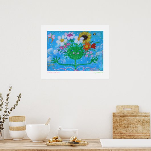 Saphire's happy thoughts ポスター (キッチン)