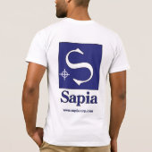 Sapia製のTシャツ Tシャツ (裏面)
