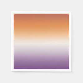 Sapphicパーティー微妙なレズビアン国旗 スタンダードカクテルナプキン