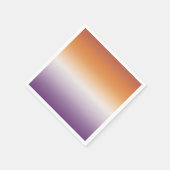 Sapphicパーティー微妙なレズビアン国旗 スタンダードカクテルナプキン (角)