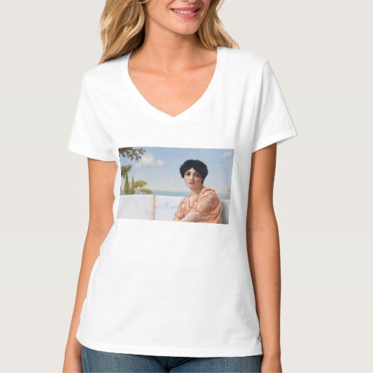 SapphicプライドのTシャツ(GodwardのSappho) Tシャツ (正面)