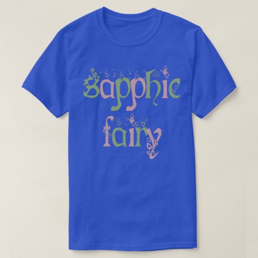 sapphic fairy tシャツ (デザイン正面)
