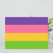 Sapphic Flag (Lesbian Love) (LGBT) カード (スタンド正面)