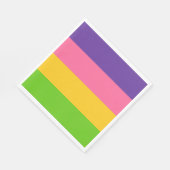 Sapphic Flag (Lesbian Love) (LGBT) スタンダードランチョンナプキン (角)