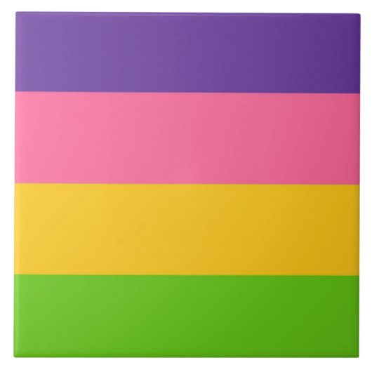 Sapphic Flag (Lesbian Love) (LGBT) タイル (正面)