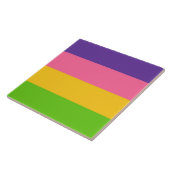 Sapphic Flag (Lesbian Love) (LGBT) タイル (側面)