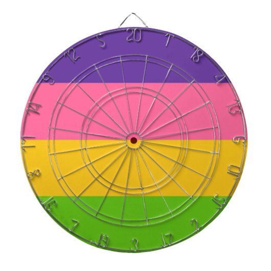 Sapphic Flag (Lesbian Love) (LGBT) ダーツボード (正面)