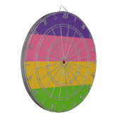 Sapphic Flag (Lesbian Love) (LGBT) ダーツボード (正面左)