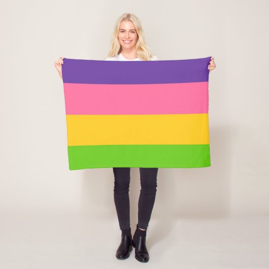Sapphic Flag (Lesbian Love) (LGBT) フリースブランケット (インサイチュ)