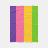 Sapphic Flag (Lesbian Love) (LGBT) フリースブランケット (正面)
