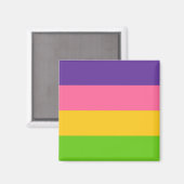 Sapphic Flag (Lesbian Love) (LGBT) マグネット (正面/裏面)