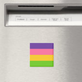 Sapphic Flag (Lesbian Love) (LGBT) マグネット (インサイチュ (食洗機))