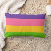 Sapphic Flag (Lesbian Love) (LGBT) ランバークッション (ブランケット)