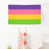 Sapphic Flag (Lesbian Love) (LGBT) 横断幕 (インサイチュ)
