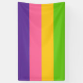 Sapphic Flag (Lesbian Love) (LGBT) 横断幕 (縦)