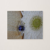 Sapphire Diamond Engagement Ring Jigsaw Puzzle ジグソーパズル (横)